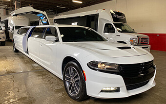 limo with gull wing doors