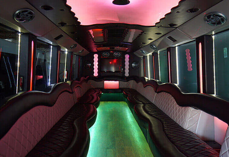 35 passenger Pittsburgh party buses